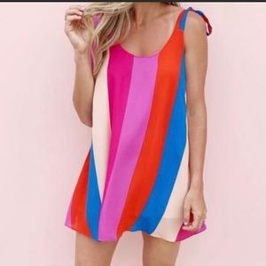 Buddy Love Colorful Stripped Dress | Size M